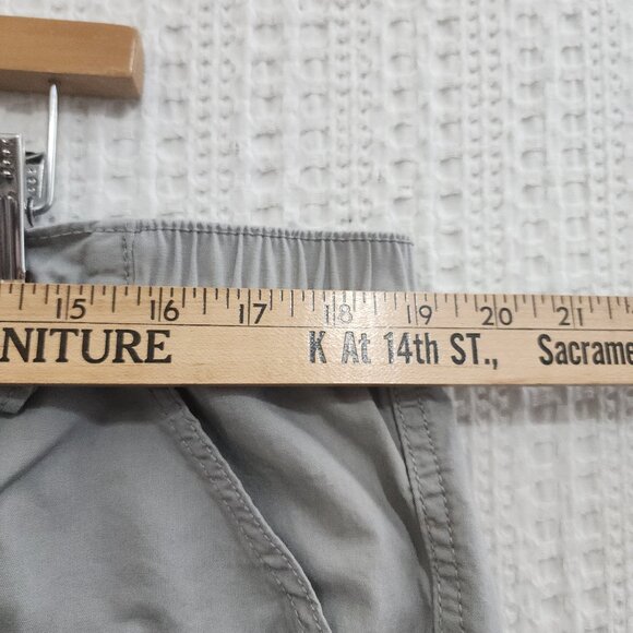 Divided by H&M gray cargo pants low rise baggy Y2K streetwear size 18 - Picture 14 of 14